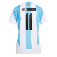 Maglia Calcio Argentina Angel Di Maria #11 Prima Divisa Donna Copa America 2024 Manica Corta